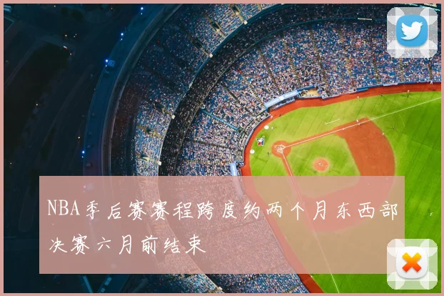 NBA季后赛赛程跨度约两个月东西部决赛六月前结束