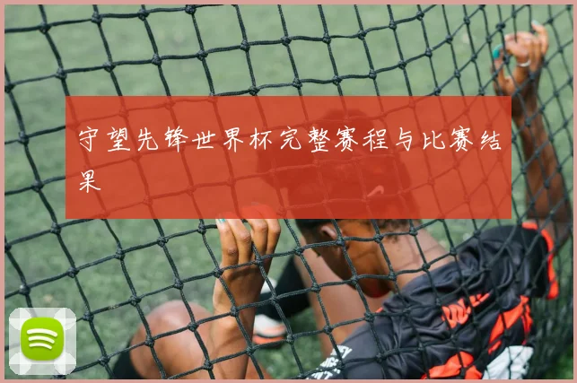 守望先锋世界杯完整赛程与比赛结果